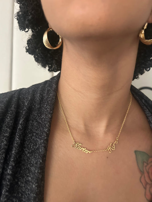 Custom Multiple Name Necklace